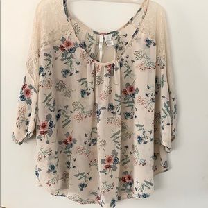 Floral blouse